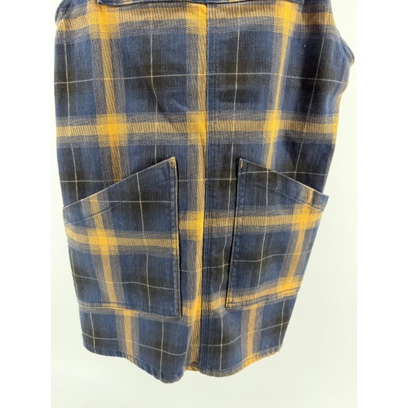 Dickies Plaid Overall Dress Juniors M Skirtall Pinafore NWT Y2K Grunge Skater - Picture 5 of 11